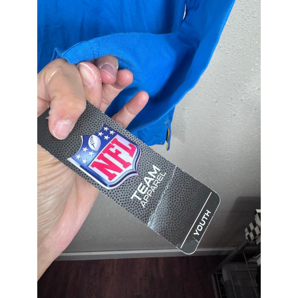 NWT NFL Los Angeles Chargers Hooded LongSleeve Youth Size XL 18/20 - Picture 4 of 7